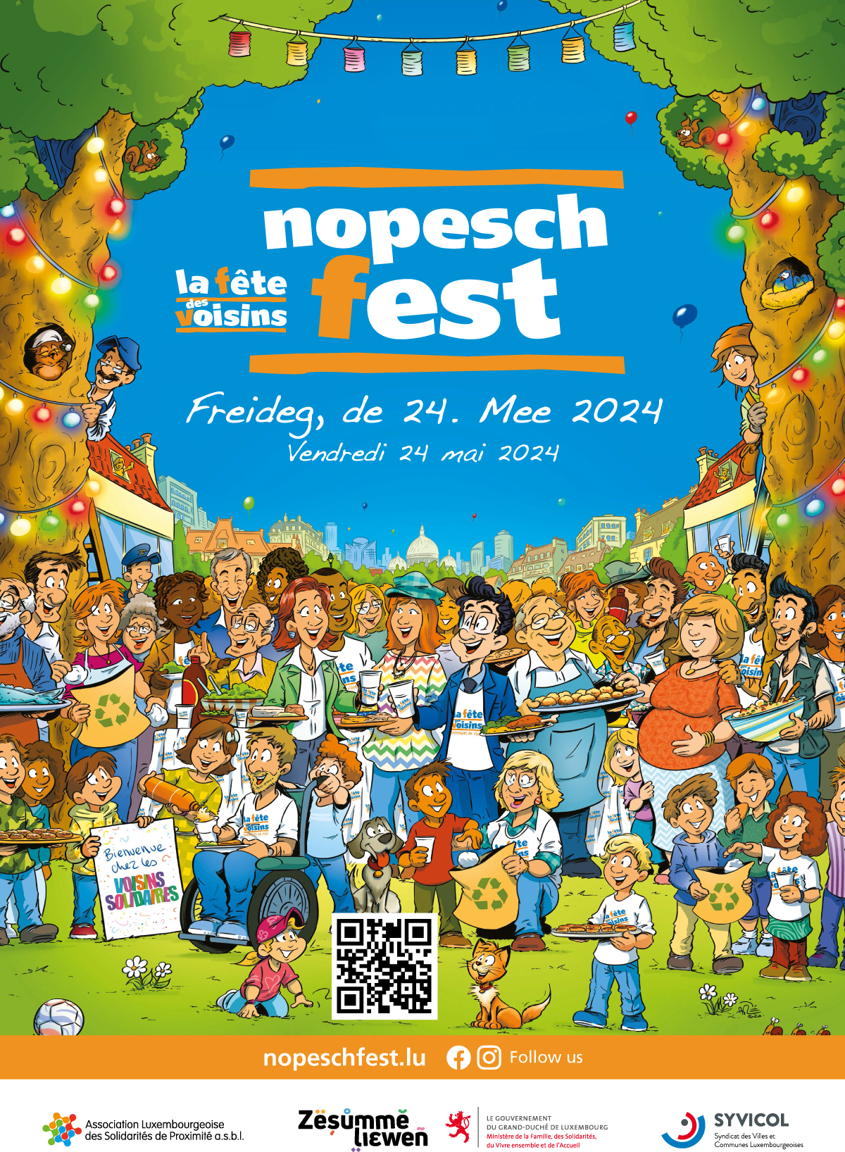 Nopeschfest | Fête des voisins