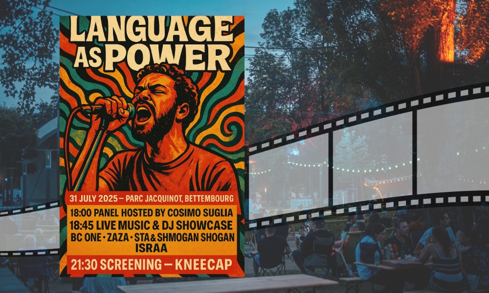 Open-Air Kino JaKINOspark |  La langue comme Pouvoir
