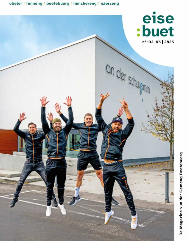 eise buet n° 132, 05/2025. De Magazine vun der Gemeng Beetebuer