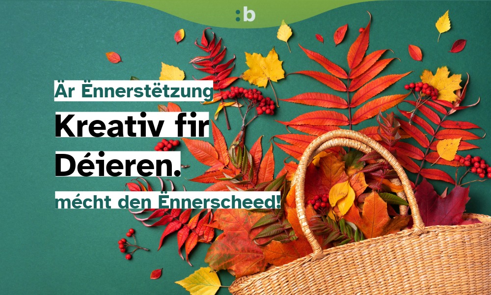 Hierschtmaart fir den Déiereschutz